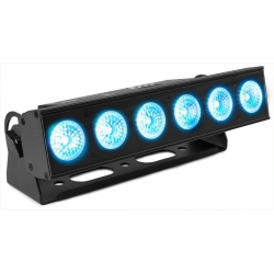 Belka oświetleniowa BBB612 LED Uplight Bar 6x12W RGBAW-UV 6-w-1 DMX